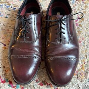 Sold!!! Florsheim Burgundy Leather Oxfords Mens 12E